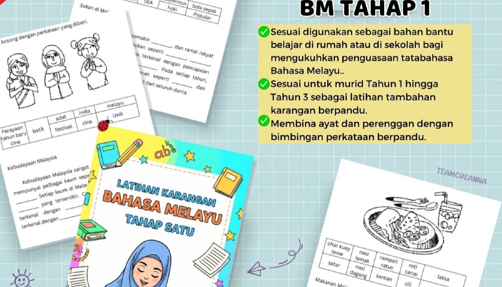 LATIHAN KARANGAN BAHASA MELAYU TAHAP 1